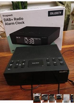 Годинники majority dab+ radio alarm clock чорний