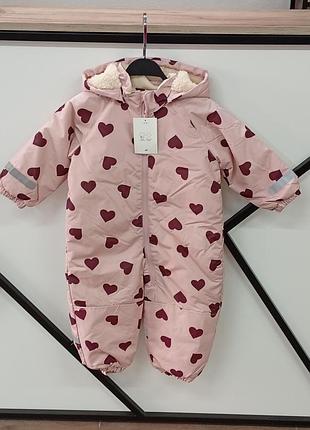 Утепленный водоотталкивающий комбинезон h&amp;m