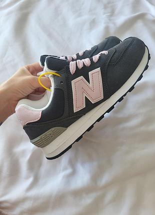 Balance 574 grey pink 2