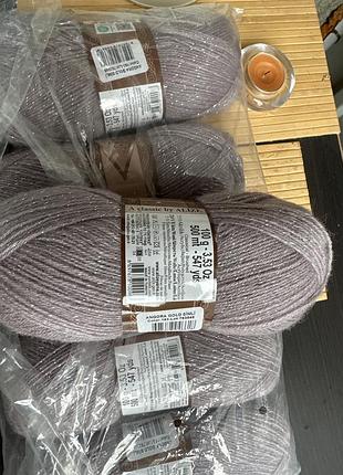 Пряжа alize angora gold símil 2