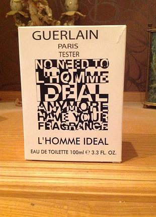 Guerlain l'homme ideal, 100 мл. тестер 3