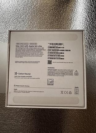 Комп'ютери apple mac mini m4 16gb/256gb ssd 2