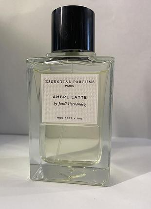 Парфумована вода essential parfums ambre latte