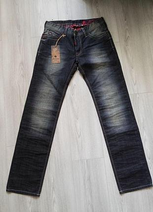 Джинси чоловічі dsquared canada оригінал, темно-сині, розмір 30/34
