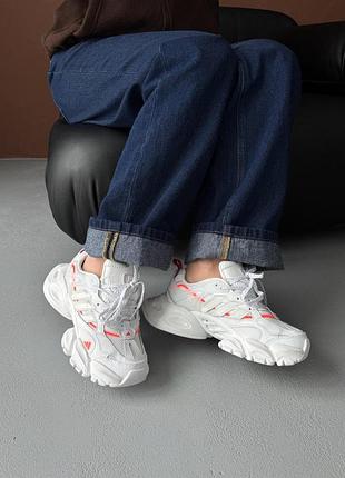 Кросівки жіночі adidas vento xlg white/orange