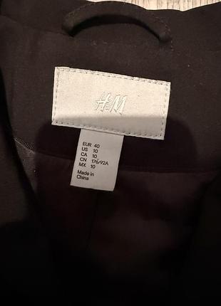 Піджак чорний h&m 3