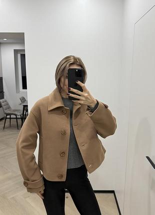 Пальто стильне коротке 5