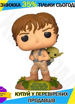 Ku игровая фигурка funko universal fit pop звездные войны люк с йодой виниловая коллекционная игрушка uni2l_k