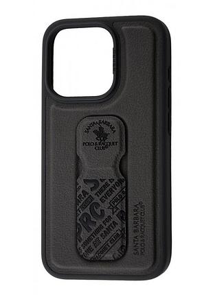 Чохол santa barbara polo blaise leather для iphone 15 pro max з підставкою