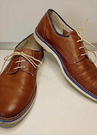 Чоловічі туфлі tj collection 44 розмір туфли мужские кожаные