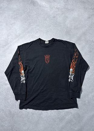 Вінтажний лонг кофта west coast choppers розмір хл