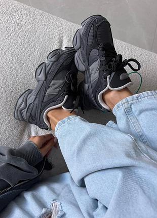 Кросівки new balance 9060r smoke grey