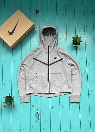 Зіп худі nike tech fleece full-zip, розмір m, zip hoodie nike tech fleece, жіноча толстовка nike tech fleece, зіпка nike, худі nike, толстовка nike