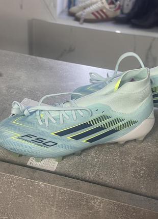 Бутси adidas f50 блакитні