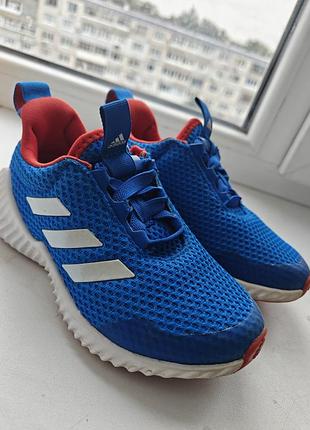 Кросівки дитячі adidas сині з білими смужками