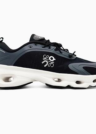 Кроссовки женские on cloudsolo x loewe black/white