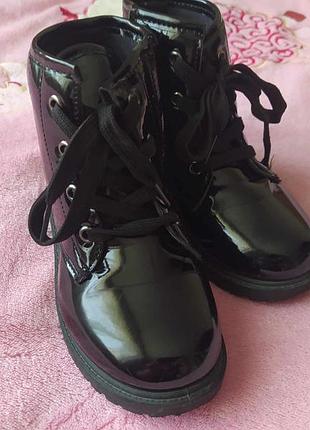 Демісезоні черевики. zara. 28р