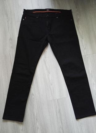 Джинси чоловічі boss delaware slim fit чорні розмір 38/34