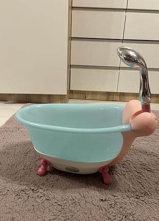 Інтерактивна ванночка ванна веселе купання baby born zapf creation