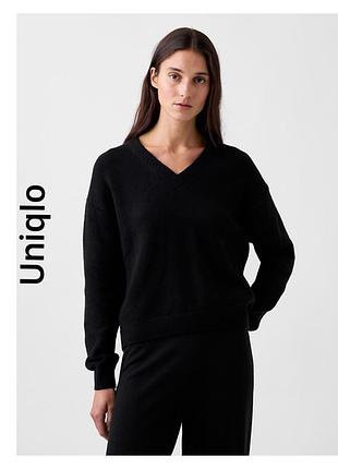 Джемпер шерсть uniqlo