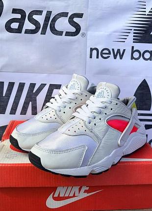 Кроссовки nike air huarache кожаные