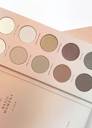 Палетка теней zoeva basic moment eyeshadow palette 15g. 5