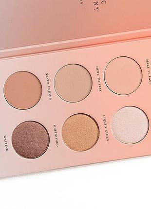 Палетка теней zoeva basic moment eyeshadow palette 15g. 2