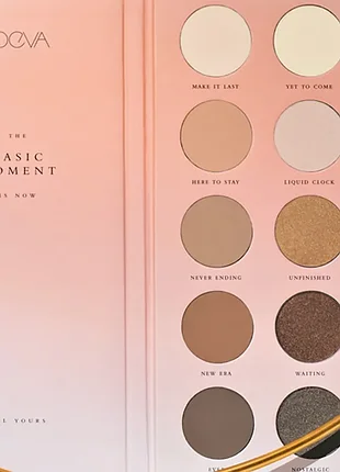Палетка теней zoeva basic moment eyeshadow palette 15g. 6
