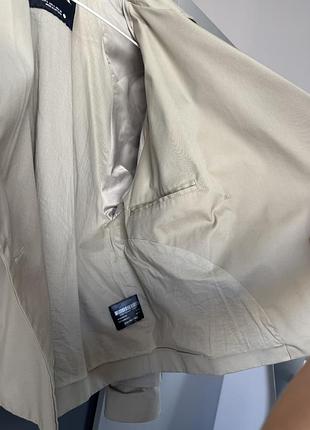 Вкорочений тренч zara 4