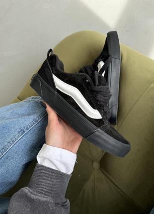 Кеды женские vans knu skool black