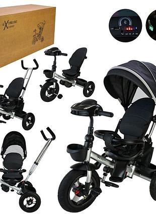 Велосипед trike триколісний з батьківською ручкою по хорошій ціні з ангтошки!