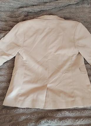Піджак жіночий h&m бежевий 6