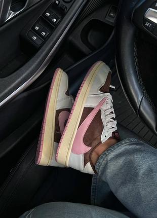 Air jordan 1 х travis low premium 3