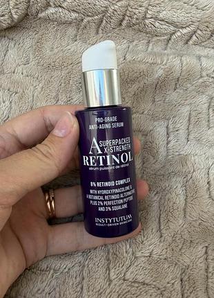 Сироватка для обличчя instytutum pro-grade anti-aging x-strength retinol serum classic