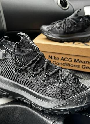 Кросівки унісекс nike acg mountain fly high black gore tex