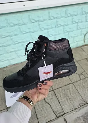 Черевики skechers uno модель 177181 bbk 9
