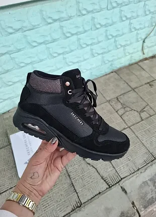 Черевики skechers uno модель 177181 bbk 7