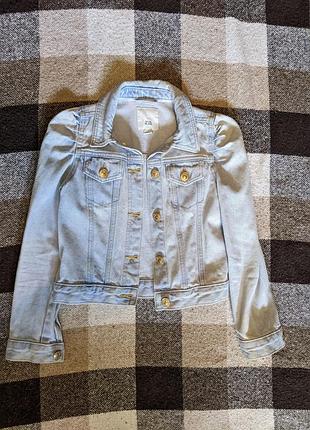 Джинсовая куртка river island (англия)