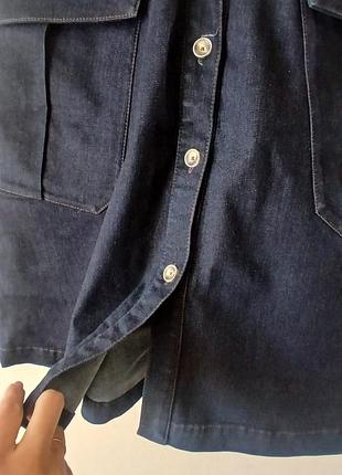 Джинсовая юбка massimo dutti 8
