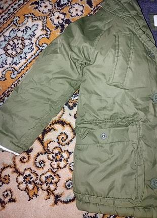 Куртка дитяча gap хакі 2