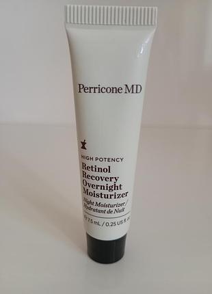 Perricone md high potency night moisturizer нічний крем 7.5 мл.
