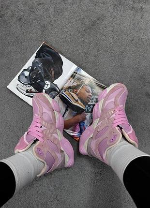 New balance 9060 pink хутро 8
