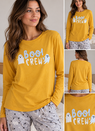 Чоловічий лонгслів f&f /nightwear/ "boo crew "/ m