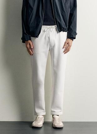 Плотные зимние джоггеры zara,m