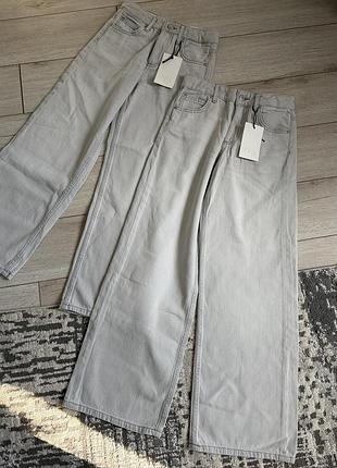 Джинси zara wide leg 140, 148 см