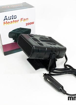 Тепловентилятор автомобильный car fan cf-701, дуйка для авто, универсальный обогреватель в машину