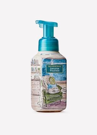 Зволожуюче мило-піна bath and body works sweater weather