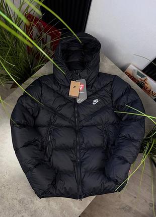 Куртка чоловіча nike storm fit чорна