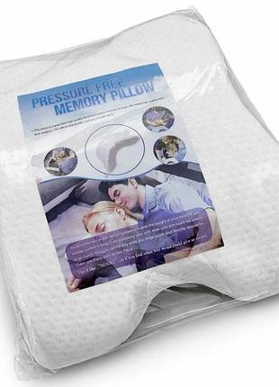 Подушка bautech ортопедична з ефектом пам'яті memory foam pillow