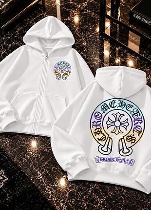 Чоловічий зіп-худі chrome hearts